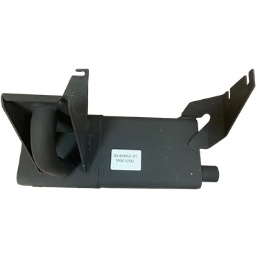 TUBE, EXHAUST, MUFFLER, ELBOW